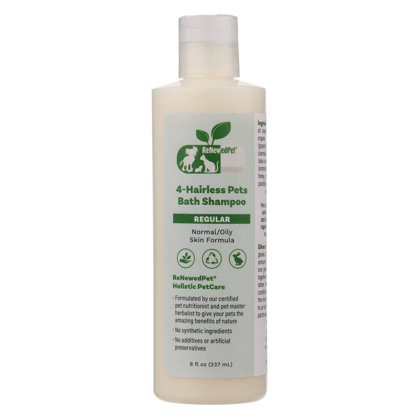 4-HAIRLESS PETS PETS REGULAR SHAMPOO