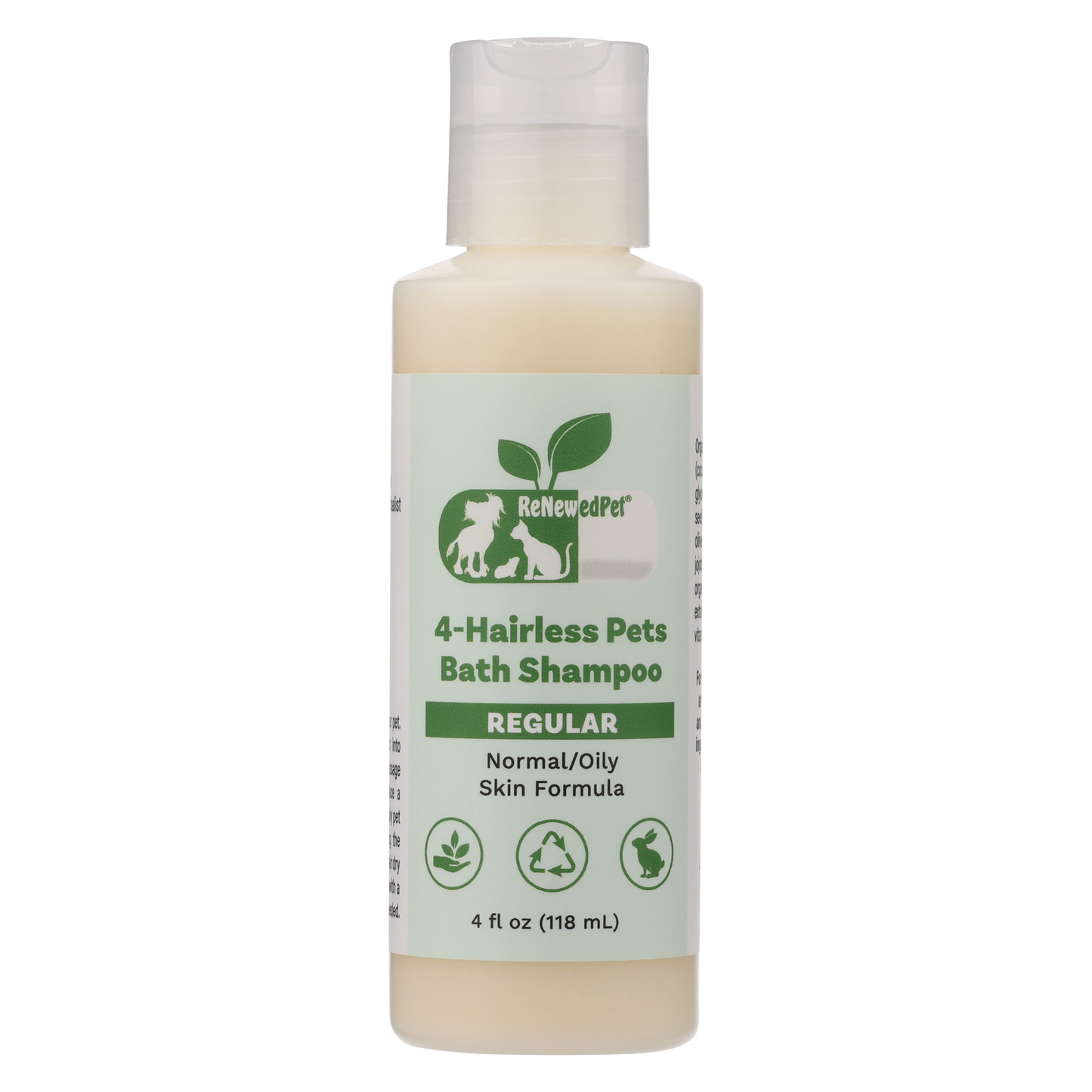 4-HAIRLESS PETS PETS REGULAR SHAMPOO
